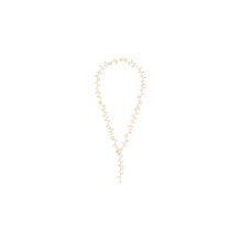 N3384WOMRSD301 - Jardin De Dior Long Necklace - 301 Gold/White