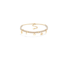 N3396WOMPOD208 - Dioriviera Dior Cabinet D'Été Choker - 208 Gold/Beige