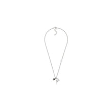 N3413HOMMTD004 - Dior Black Star Pendant Necklace - 004 Palladium / Black