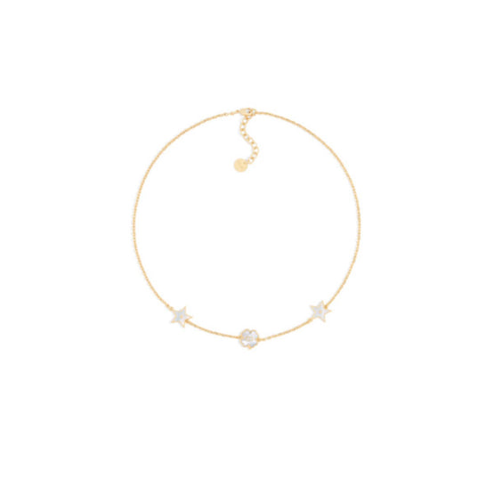 N3480WOMMPD301 - Dior Destiny Necklace - 301 Gold/White