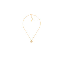 N3503WOMVED301 - Petit Cd Baroque Necklace - 301 Gold/White