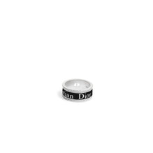 R2578HOMSTD992 - Dior Black Star Ring - 992 St Silver / Black