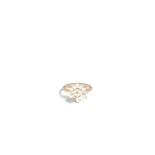R2616WOMCYD03S - Bloom In Dior Ring - 03S Gold/Silver Shade