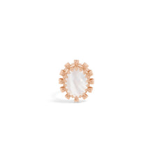 R2643WOMMPD10W - D-Ornemental Ring - 10W Pink Gold/White