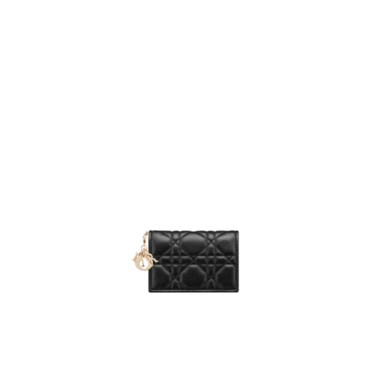 S0011ONIWM941 - Lady Dior Bloom Card Holder - 941 Latte/Multicolor 1