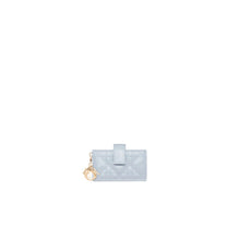 S0074OVRBM26Z - Lady Dior Jasmine Card Holder - 26Z New Blue Chemise