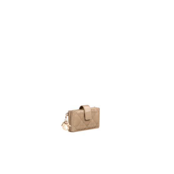 S0074OVRBM55U - Lady Dior Jasmine Card Holder - 55U Bisquit