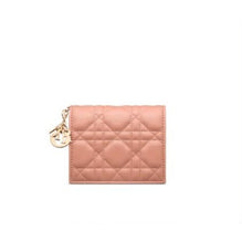 S0178ONMJM49P - Mini Lady Dior Gardenia Wallet - 49P Rose De Vent