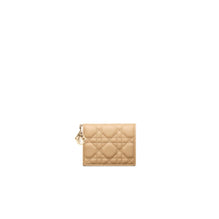 S0178ONMJM55U - Mini Lady Dior Gardenia Wallet - 55U Bisquit
