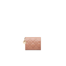 S0178OVRBM49P - Mini Lady Dior Gardenia Wallet - 49P Rose De Vent