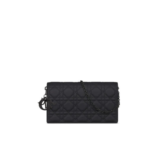 S0204SLOIM989 - Lady Dior Pouch - 989 Noir / Noir