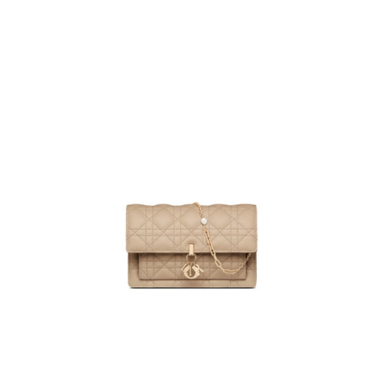 S0937ONMJM116 - My Dior Daily Pouch With Chain - 116 Sable