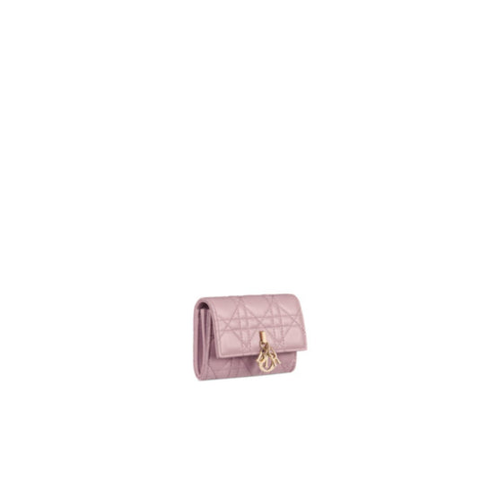S0966OHNAM15N - My Dior Glycine Wallet - 15N Creme De Peche