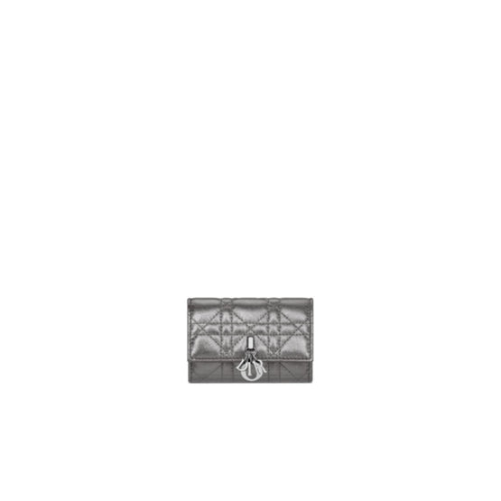 S0966PWECM31L - My Dior Glycine Wallet - 31L Acciaio Metal