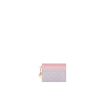 S0974OBWUM915 - Lady Dior Freesia Card Holder - 915 Lilas/Multicolor