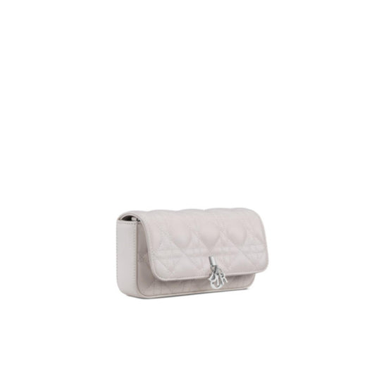 S0977PNMJM19G - My Dior - Dior Talk Phone Pouch - 19G Gris Tendre