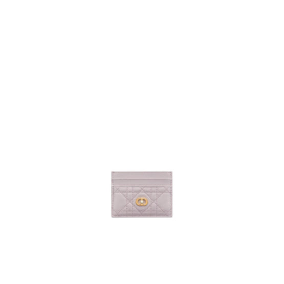 S3103UNJBM35V - Dior Jolie Freesia Card Holder - 35V Lavender Gray