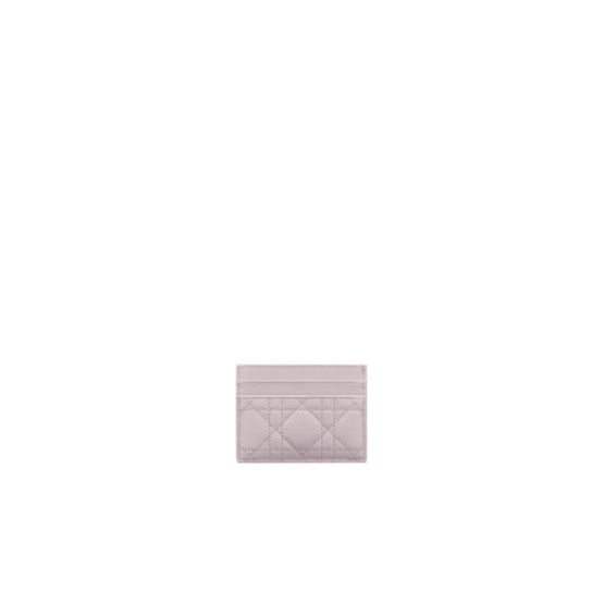 S3103UNJBM35V - Dior Jolie Freesia Card Holder - 35V Lavender Gray