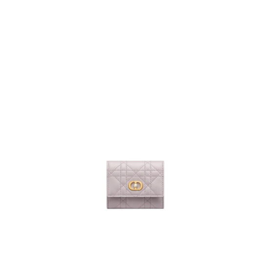 S3105UNJBM35V - Dior Jolie Hibiscus Wallet - 35V Lavender Gray