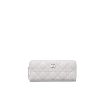 S3114PNJBM19G - Dior Jolie Voyageur Slim Wallet - 19G Gris Tendre