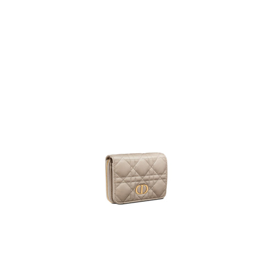 S5032UWHCM116 - Dior Caro Scarlet Wallet - 116 Sable