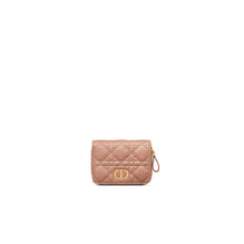 S5032UWHCM49P - Dior Caro Scarlet Wallet - 49P Rose De Vent