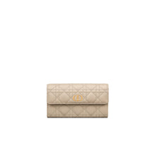 S5039UWHCM116 - Dior Caro Orchid Long Wallet - 116 Sable