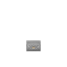 S5130UWHCM62G - Dior Caro Freesia Card Holder - 62G Gris