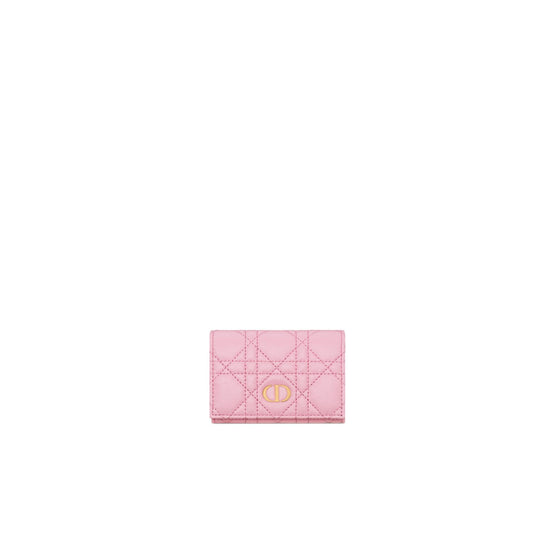 S5132UWHCM14N - Dior Caro Glycine Wallet - 14N Sweet Pink