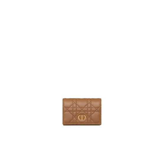 S5132UWHCM59M - Dior Caro Glycine Wallet - 59M Downtown Brown