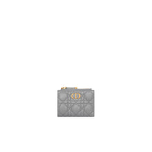 S5173UWHCM62G - Dior Caro Dahlia Wallet - 62G Gris