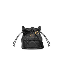 S5223UHAGM900 - Miss Caro Mini Bucket Bag With Drawstring - 900 Noir