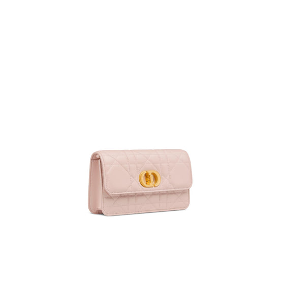 S5225UDAXM413 - Miss Caro Pouch With Chain - 413 Rose Poudre