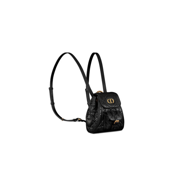 S5237UNOZM900 - Dior Caro Nano Backpack - 900 Noir