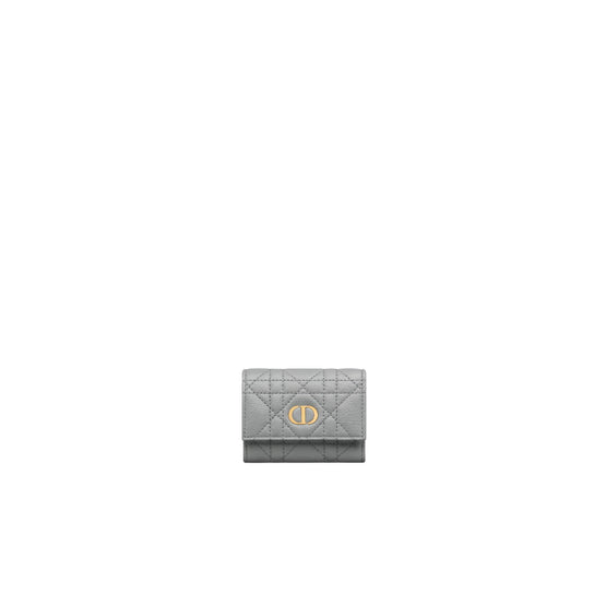 S5251UWHCM62G - Dior Caro Veronia Wallet - 62G Gris