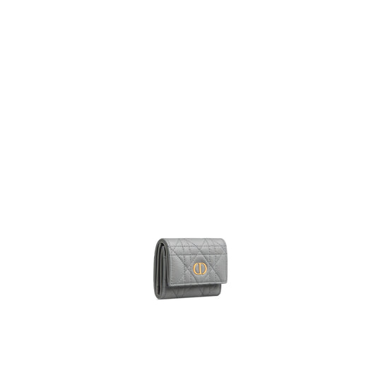S5251UWHCM62G - Dior Caro Veronia Wallet - 62G Gris