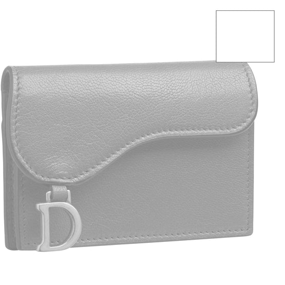S5611CCEHM030 - Saddle Bloom Card Holder - 030 Latte Dior