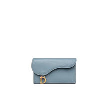 S5692CCEHM81B - Saddle Cosmos Zipped Card Holder - 81B Cloud Blue