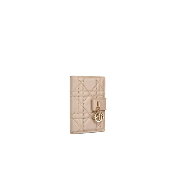 S6036ONMJM51U - My Dior Dandelion Card Holder - 51U Powder Beige