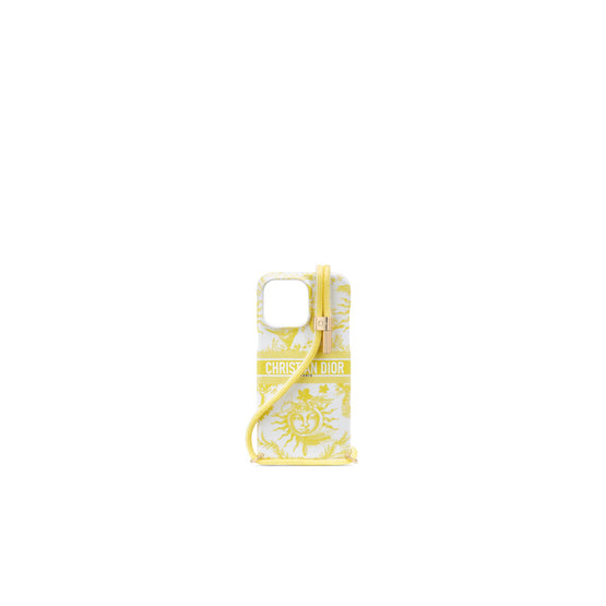 S8064OMHDM02I - Women's iPhone 15 Pro Max Phone Case - 02I Yellow Multi