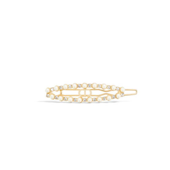 V1362WOMCYD03S - Petit Cd Treasure Barrette - 03S Gold/Silver Shade