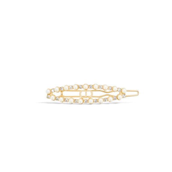 V1362WOMCYD03S - Petit Cd Treasure Barrette - 03S Gold/Silver Shade