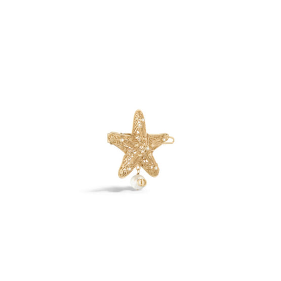 V1414WOMRSD301 - Dior Cabinet De Curiosités Barrette - 301 Gold/White
