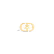 V1569WOMRSD301 - Lucky 30 Montaigne Brooch - 301 Gold/White