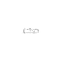 V1591HOMMTD000 - Cd Icon Brooch - 000 Palladium White Metal