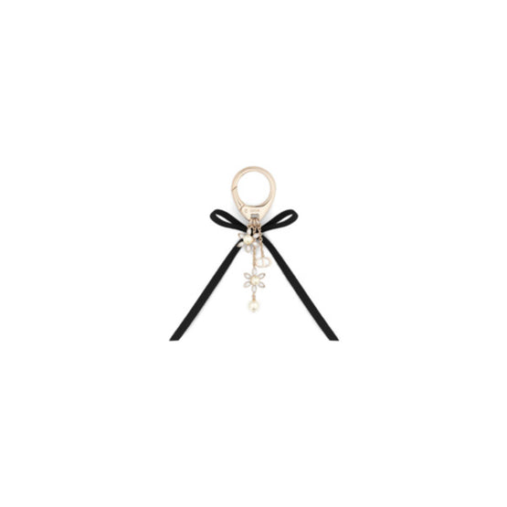 V1602WOMCYD03S - Bloom In Dior Bag Charm - 03S Gold/Silver Shade