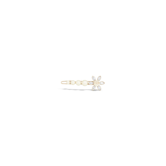 V1603WOMCYD03S - Bloom In Dior Barrette - 03S Gold/Silver Shade