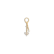 V1613WOMCYD03S - Le Nœud De Dior Bag Charm - 03S Gold/Silver Shade