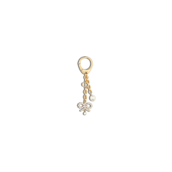 V1613WOMCYD03S - Le Nœud De Dior Bag Charm - 03S Gold/Silver Shade