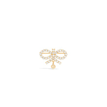 V1631WOMCYD03S - Le Nœud De Dior Brooch - 03S Gold/Silver Shade